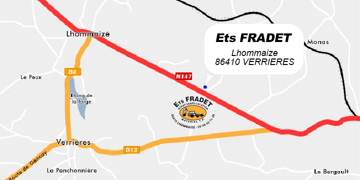 matériel de travaux publics Poitou-Charentes